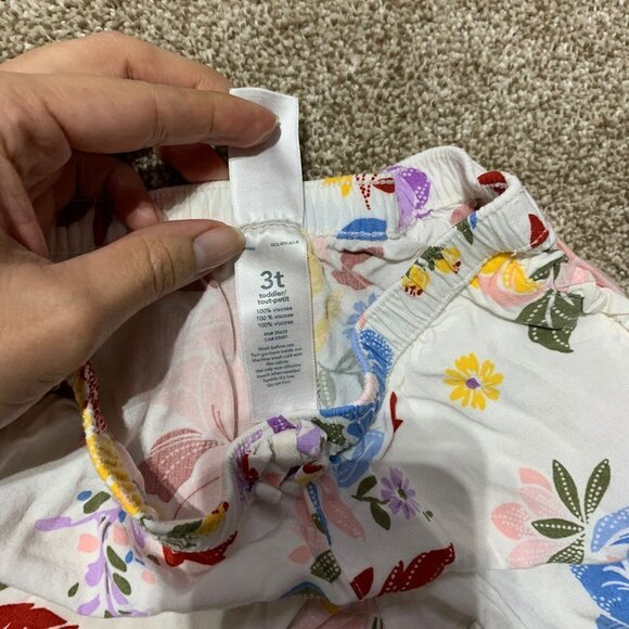 Carter's Flowy Floral Print Shorts - 3T - Picture 4 of 5